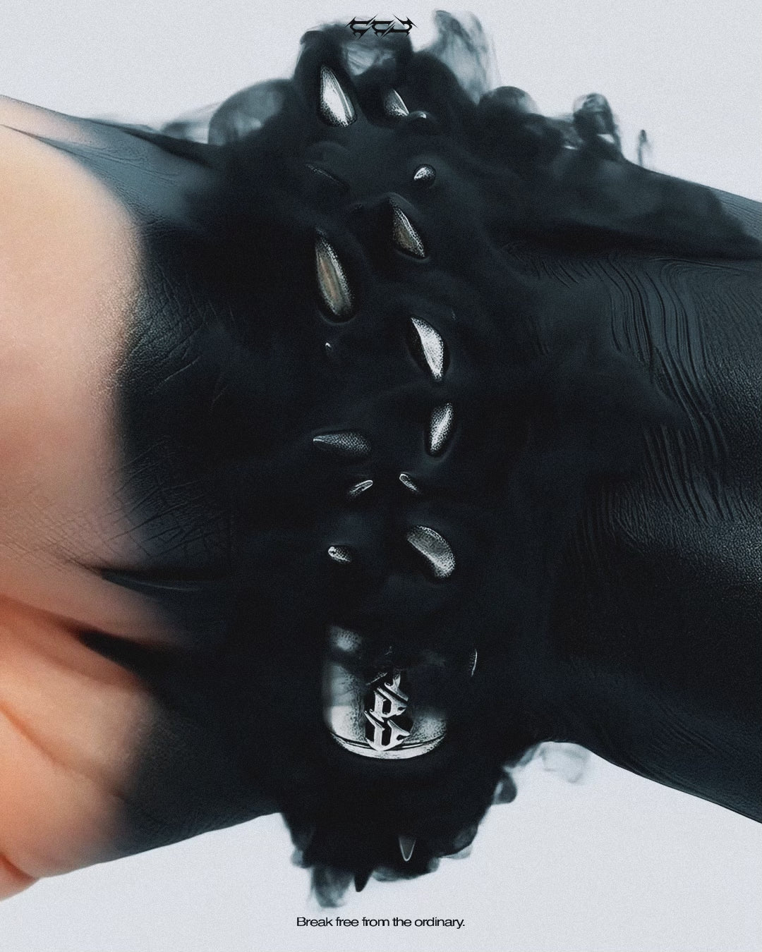 an animation of the bracelet being revealed by smoke