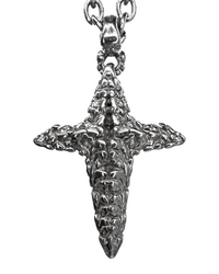 Vertebrae Cross Necklace
